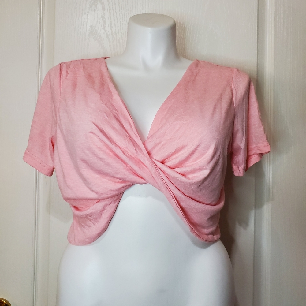 RoseGal,Crop Top Blouse
